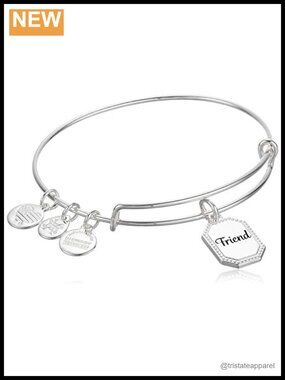 Expandable Charm Bangle Friend United by Soul Let the Good Times Roll